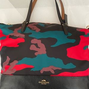 COACH- Multicolor Camo..  Authentic COACH.